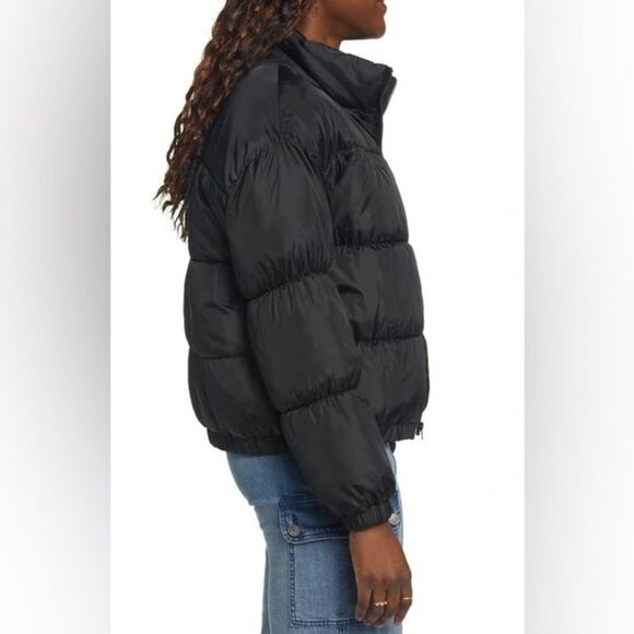 New BP water resistant recycled polyester puffer jacket black - Picture 2 of 10
